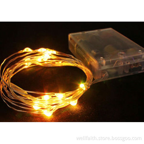 LED Battery Operated String Lights for Wedding, Christmas, Halloween, New Year, 3, 4.5V Voltage
